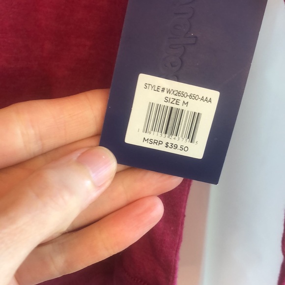 Aeropostale pink light fabric pink long sleeve size medium - Picture 2 of 4